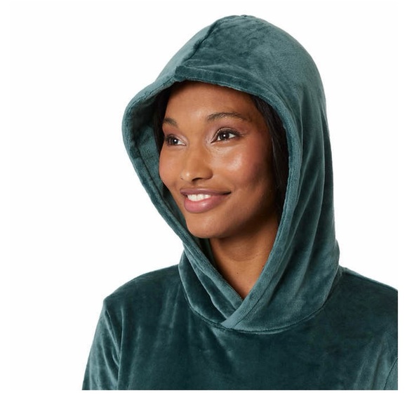NWT🌿 32 Degrees Ladies' Hooded Lounger, L/XL & 1X/2X, Kangaroo Pocket, Soft - Picture 4 of 16